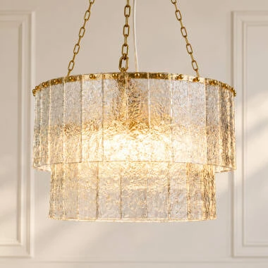 Wisteria Delphine Glass Chandelier