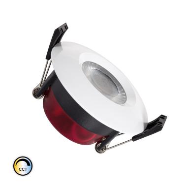 Round Dimmable 8W Selectable LED Downlight Cutout 70mm