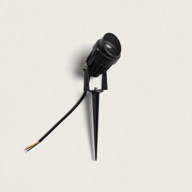 Outdoor RGB 5W LED Spotlight Vetusta IP65 with Spike