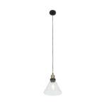 EDIT FACTORY GLASS CEILING PENDANT LIGHT - ANTIQUE BRASS