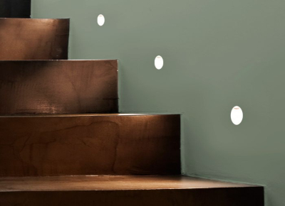 stair lighting guide recessed wall light
