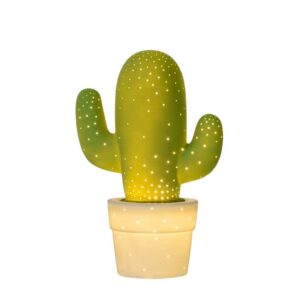 Lucide Cactus Ceramic Table Lamp - Green