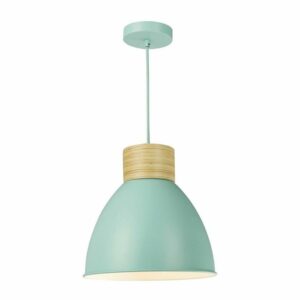 DAR ADNA CEILING PENDANT LIGHT - SATIN MINT GREEN