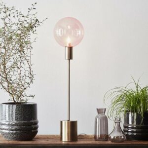 uno glass table lamp
