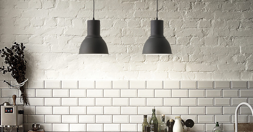 industrial pendant lights task kitchen style