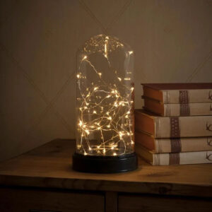 KONSTSMIDE LARGE BATTERY OPERATED LED BELL JAR