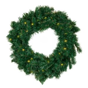 SIRIUS ANTON BATTERY OPERATED LED OUTDOOR CHRISTMAS WREATH