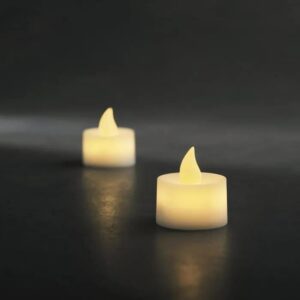 KONSTSMIDE BATTERY OPERATED LED TEALIGHTS - SET OF 2