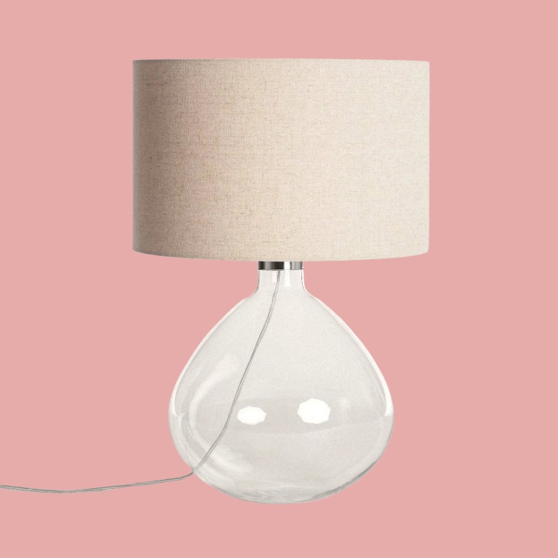 Glass Table Lamps & Glass Shade Table Lamps