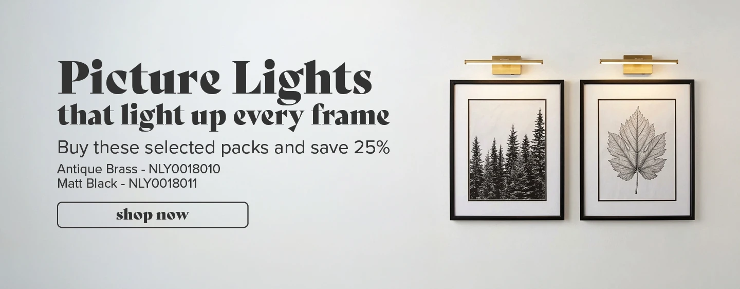 Save on Picture Lights Packs