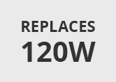 Round 12W Cool White LED Downlight New Lux IP44 Cutout 135mm - White