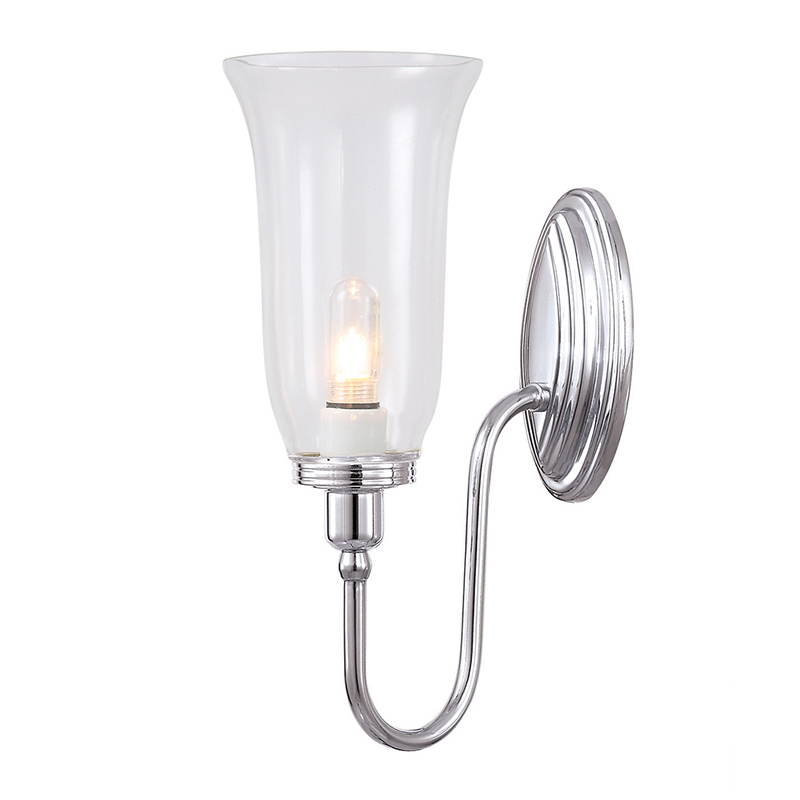 Elstead Blake LED Wall Light - Chrome