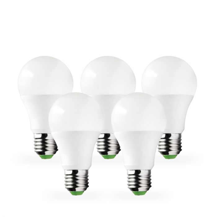 Envirolight 10W Warm White LED GLS Bulb - Screw Cap - Pack of 5