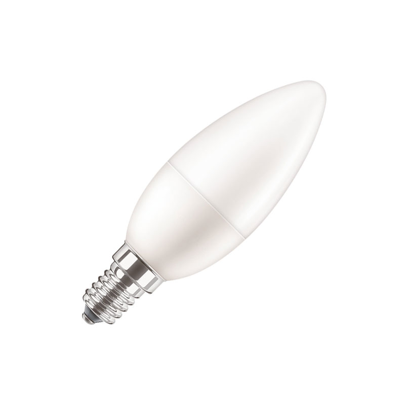Philips 5W Warm White LED Frosted Candle Bulb - Small Screw Cap