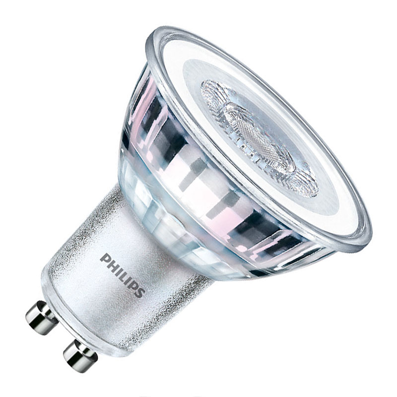 Philips CorePro 3W Warm White LED Dimmable GU10 Bulb - 36 Degree Beam