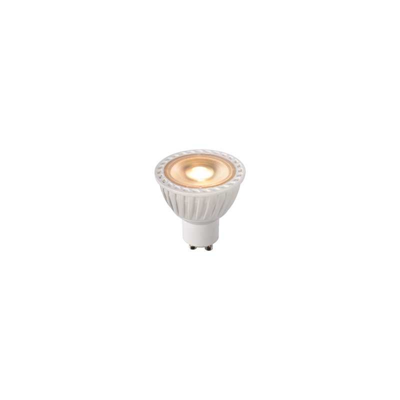 Lucide 5W Extra Warm White Dimmable LED GU10 - White