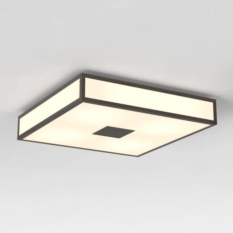 Astro Mashiko 400 Flush Ceiling Light - Bronze
