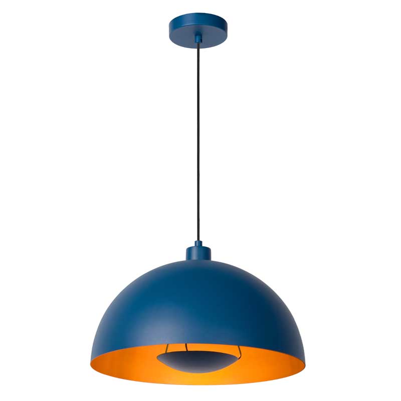 Lucide Siemon Ceiling Pendant Light - Blue