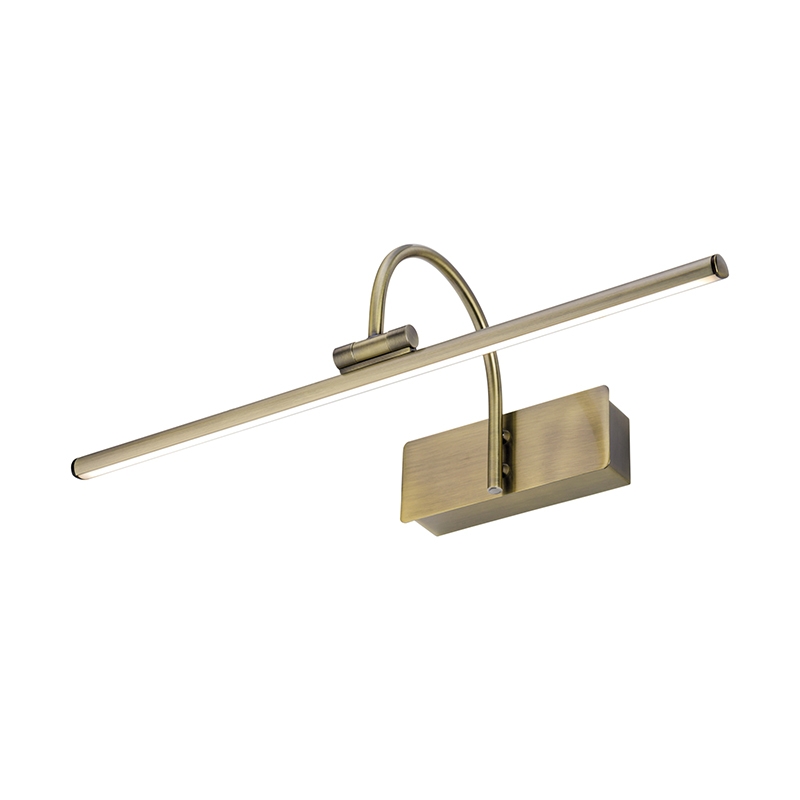 Edit Giotto LED Small Picture Light - Antique Brass