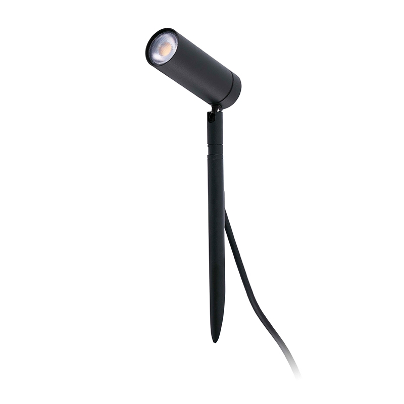 Faro Barcelona Seth LED Garden Spotlight - Matt Black
