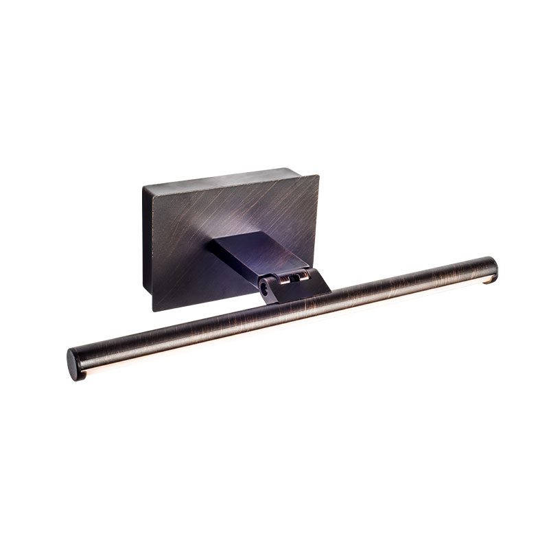 Slimline Medium Battery Operated LED Picture Light With Remote Control - Bronze