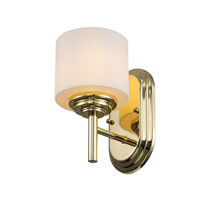 Feiss Malibu Bathroom Wall Light - Polished Brass