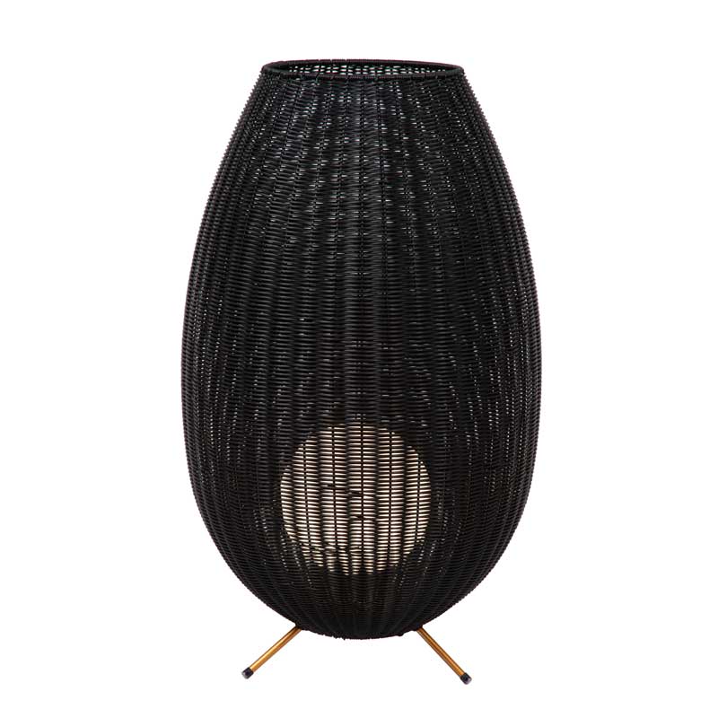 Lucide Colin 790 USB Rechargeable LED Outdoor Floor Light - Black