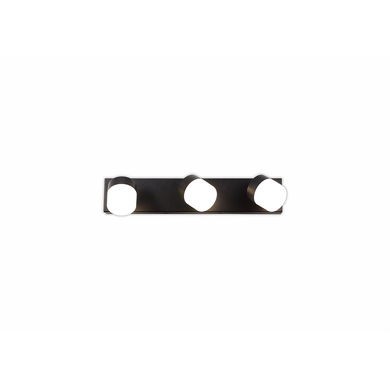 Darya 3 Light LED SpotLight LED Plate - Sand Black
