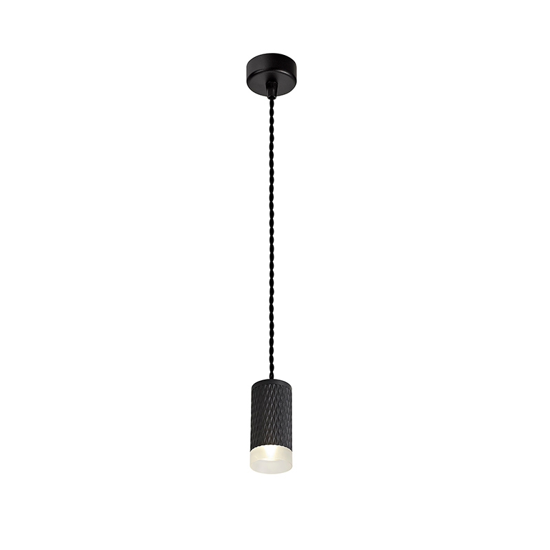 Jefferson 110 Ceiling Pendant Light - Sand Black