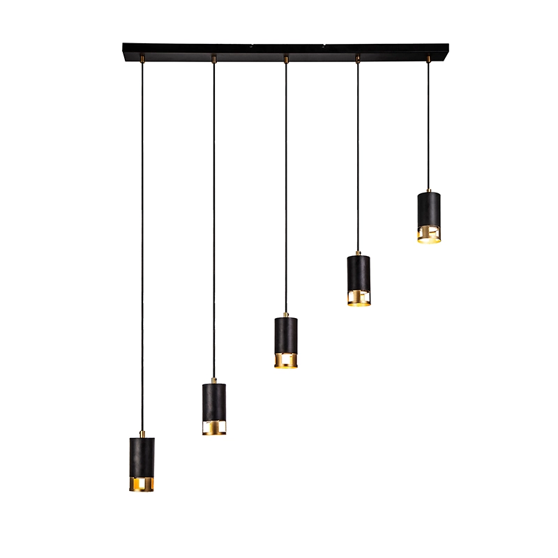 Atlanta 5 Light Bar Ceiling Pendant - Gold