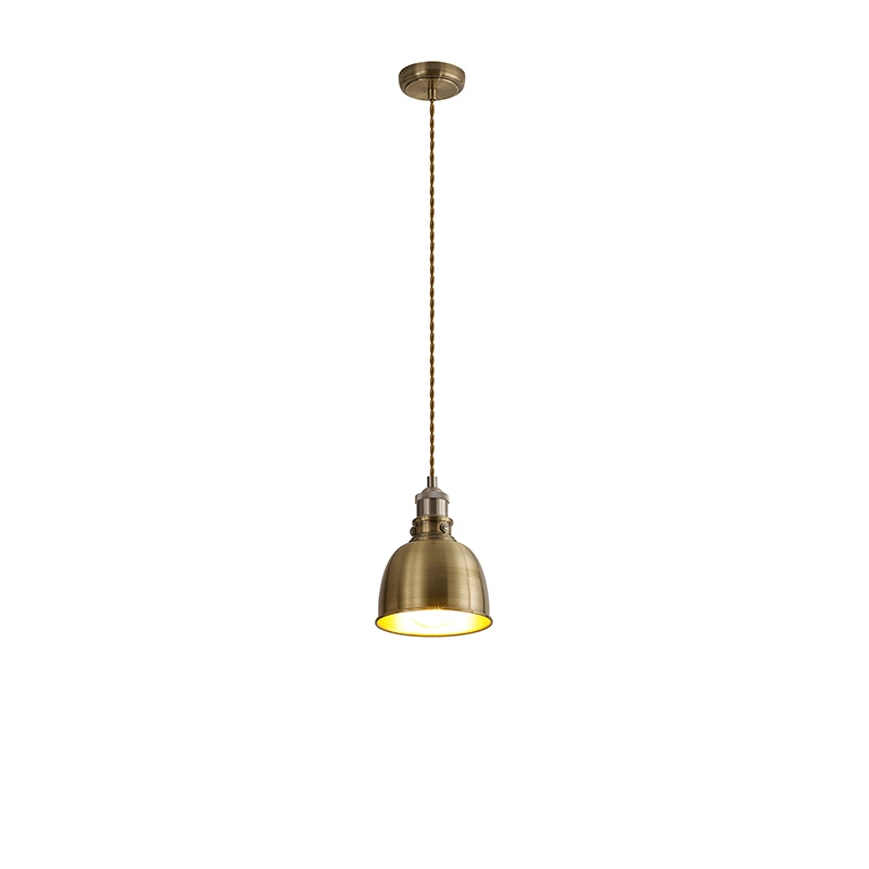 Davy 160 Ceiling Pendant Light - Antique Brass