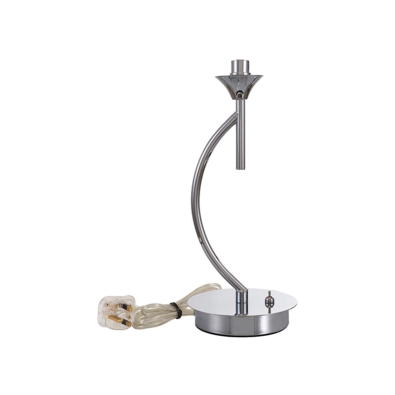 Arcdon Single Light Vertical Table Lamp - Polished Chrome