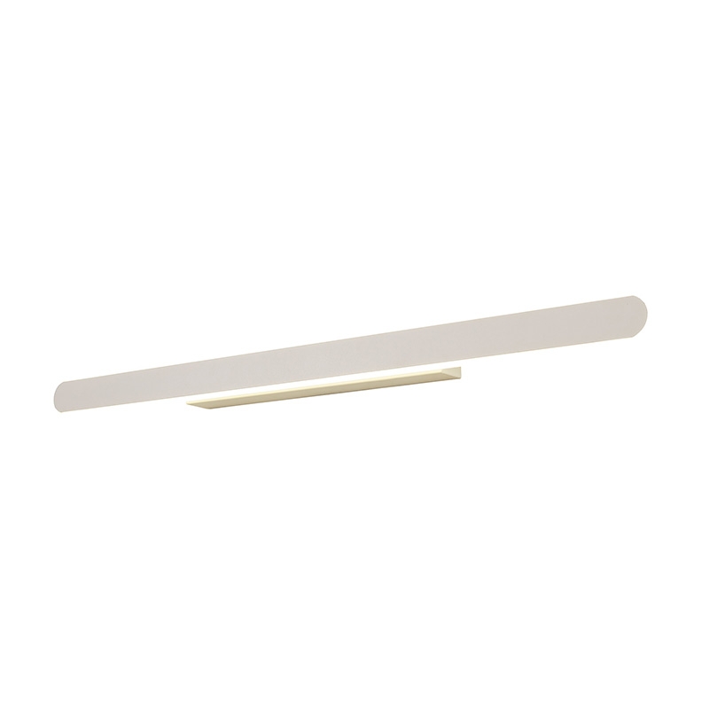 Cathey Large LED Flush Wall Light - Black
