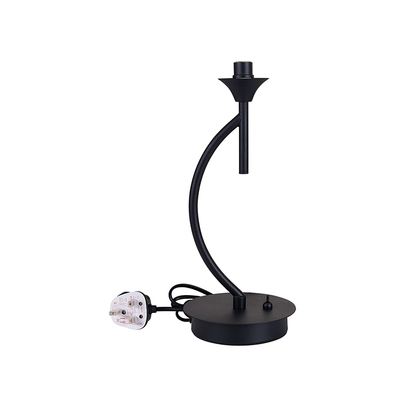 Arcdon Single Light Vertical Table Lamp - Satin Black