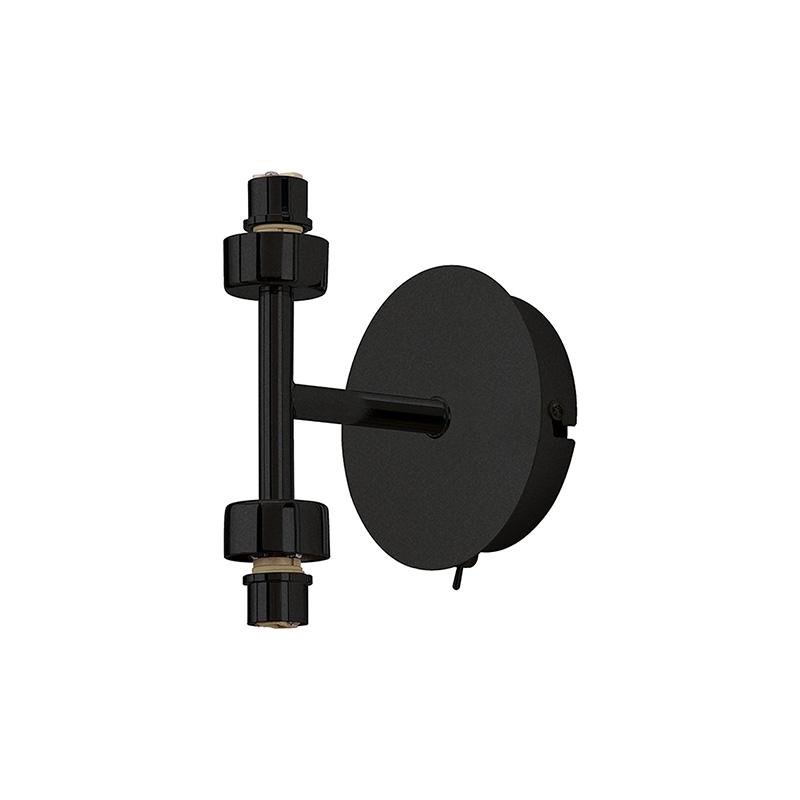 Arcdon Twin Switched Up & Down Wall Light - Satin Black