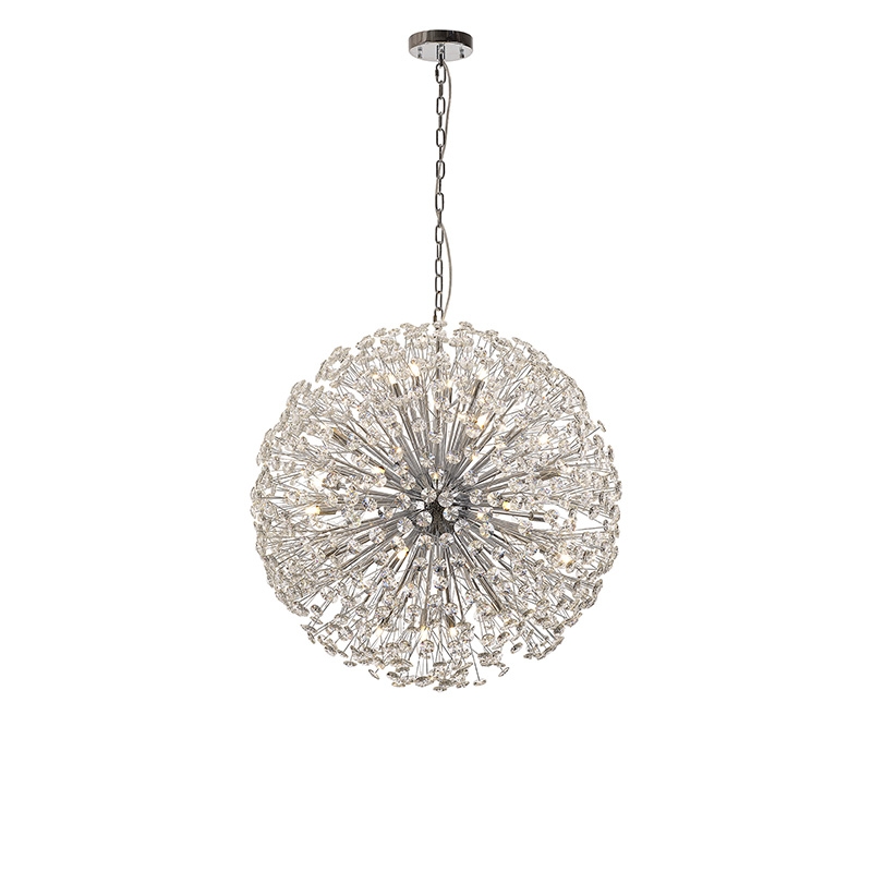 Monte Carlo 800 Crystal Chandelier - Polished Chrome