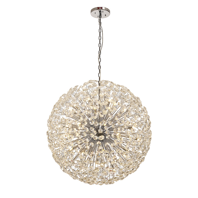 Monte Carlo 1000 Crystal Chandelier - Polished Chrome