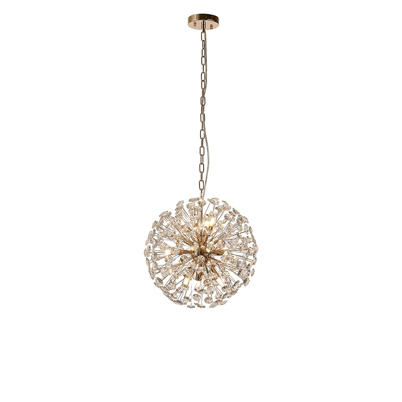 Monte Carlo 400 Crystal Chandelier - French Gold