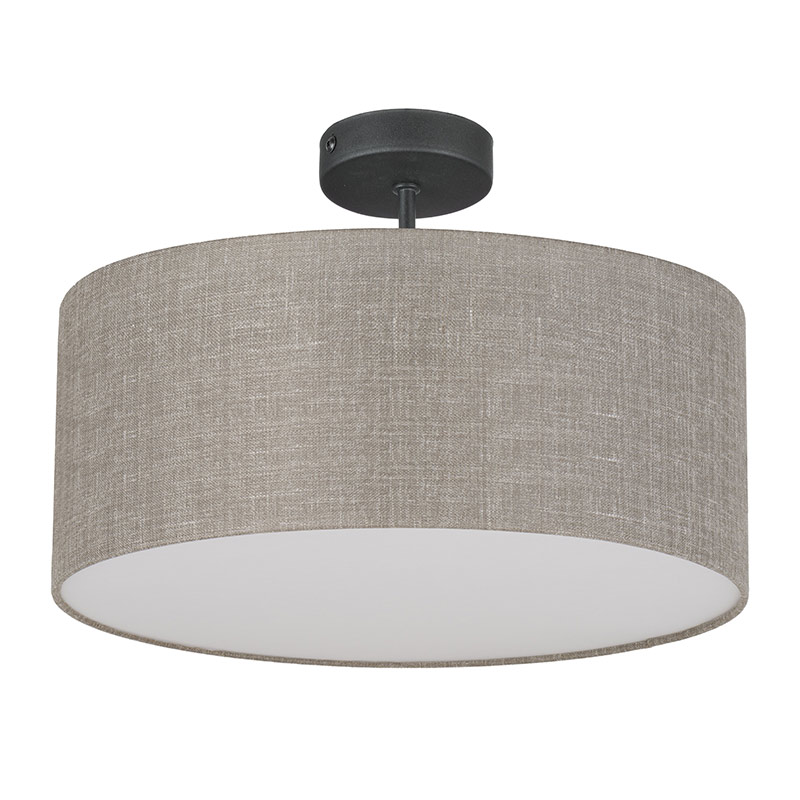 Edit Rondo Semi-Flush Ceiling Light - Grey