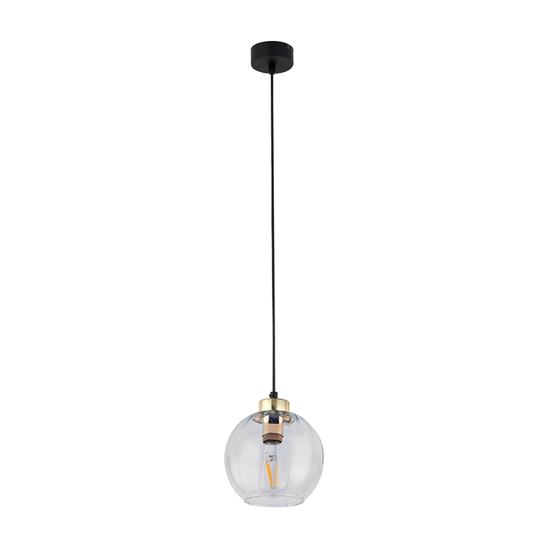 Edit Devi Glass Ceiling Pendant Light - Clear