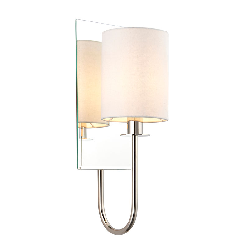 Luxia Savannah Wall Light - Bright Nickel