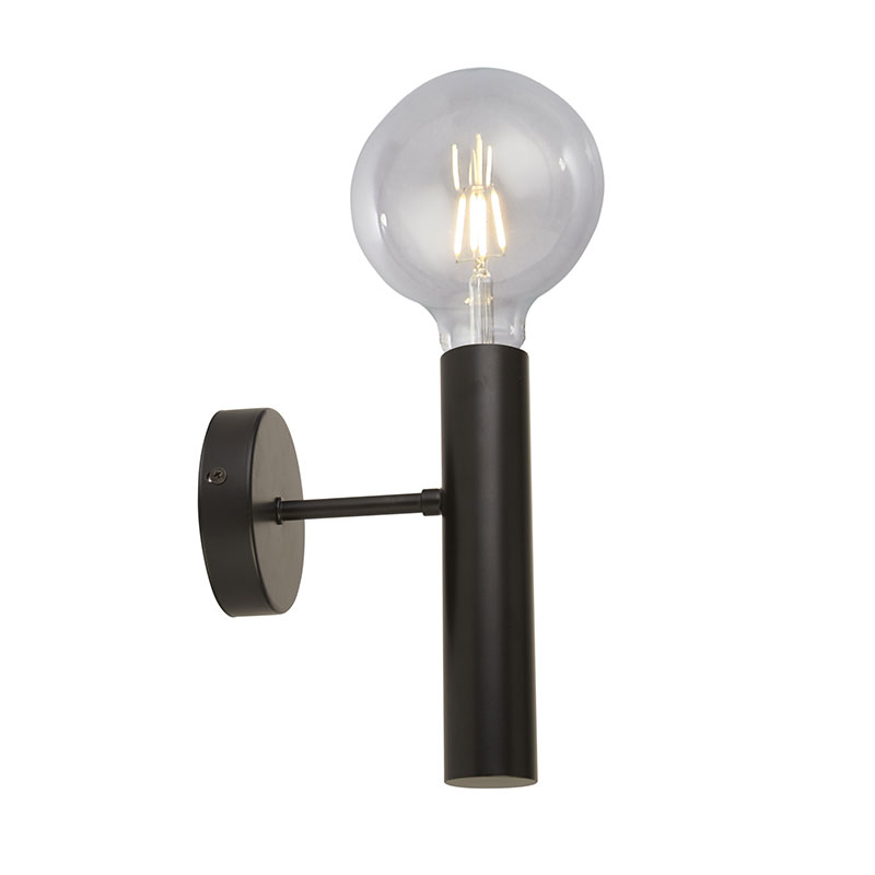 Searchlight Dulwich Wall Light - Matt Black
