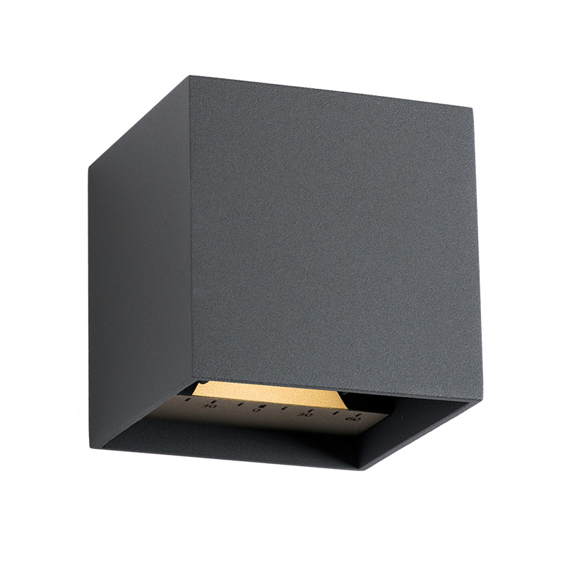 Techmar Plug and Play - Mauri LED Outdoor Up & Down Wall Light - Anthracite