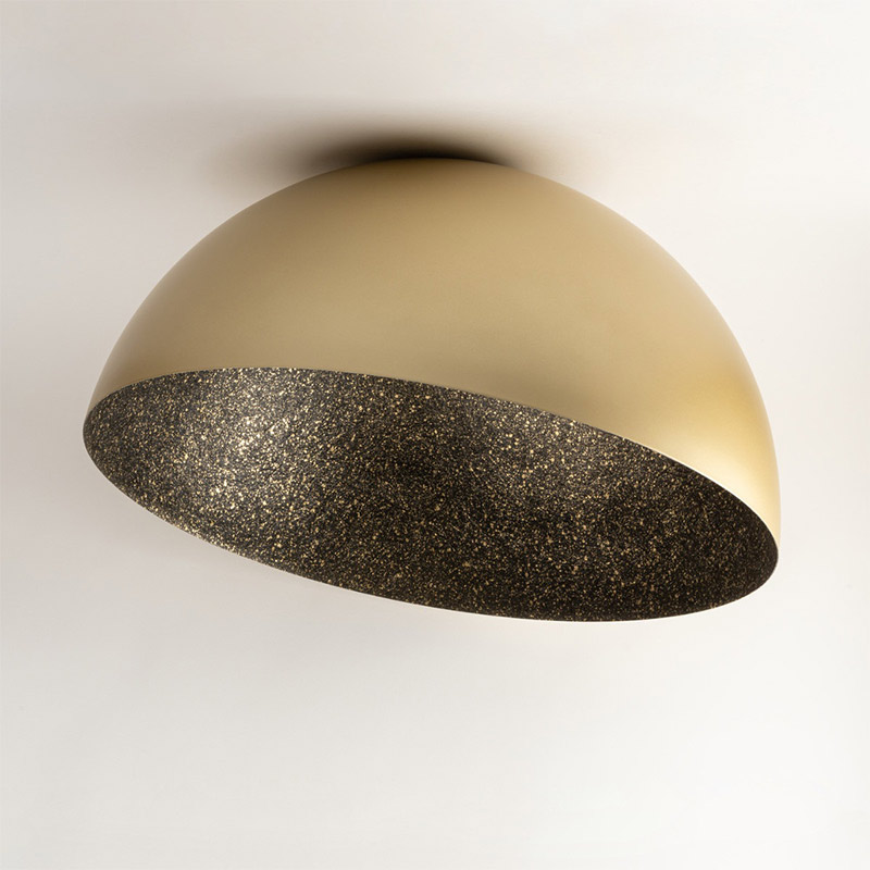 Edit Sfera 50 Flush Ceiling Light - Gold