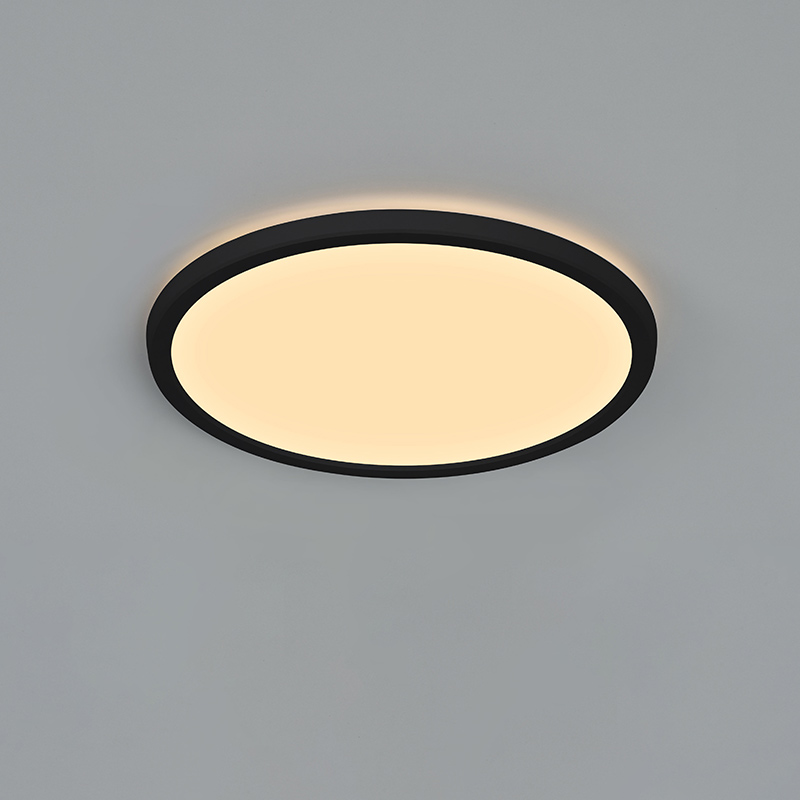 Nordlux Oja 29 LED Flush Ceiling Light - Black