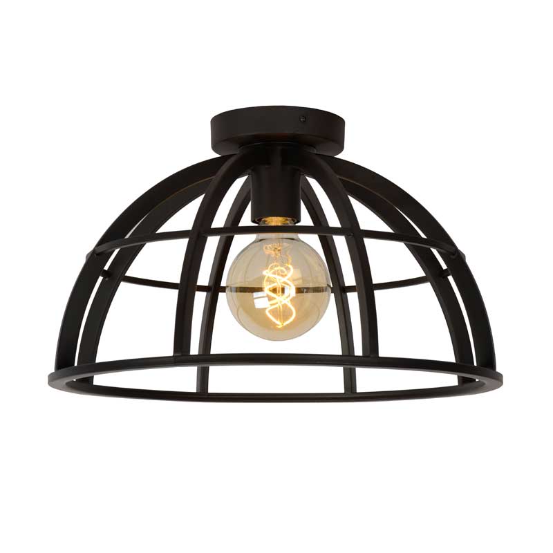 Lucide Dikra Flush Light - Black