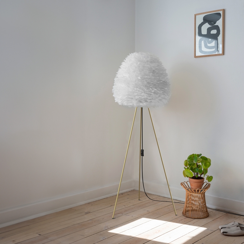 Umage Tripod Floor Lamp Base Only - Brushed Brass
