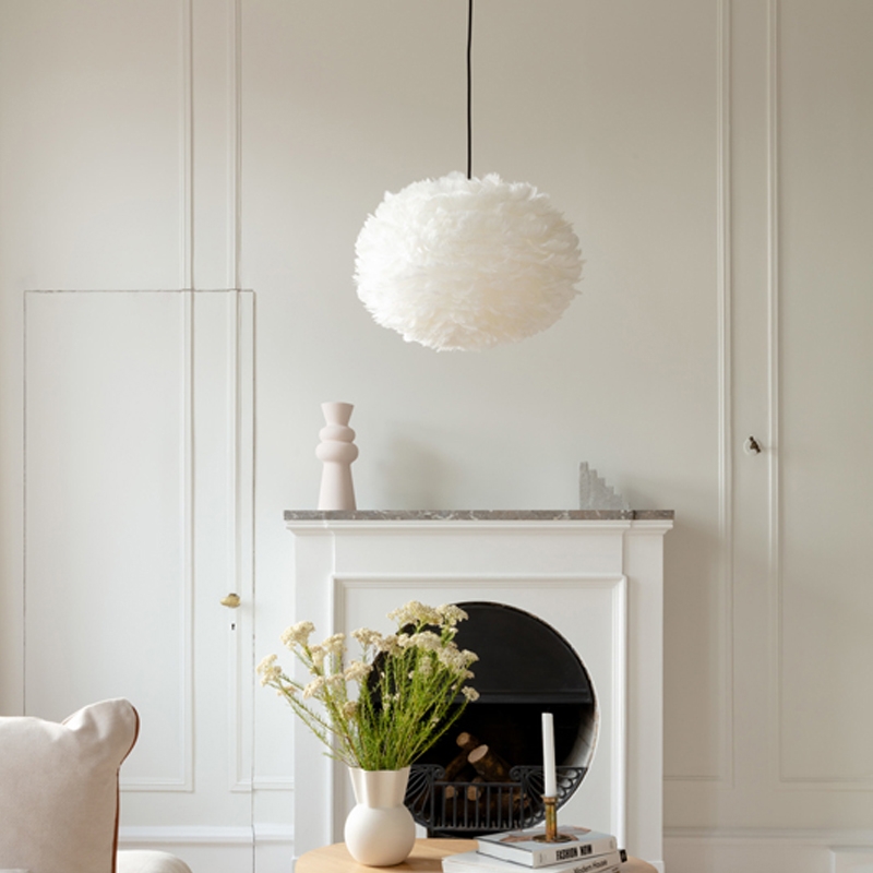 Umage Rosette Mini Ceiling Pendant Lamp Holder - Black