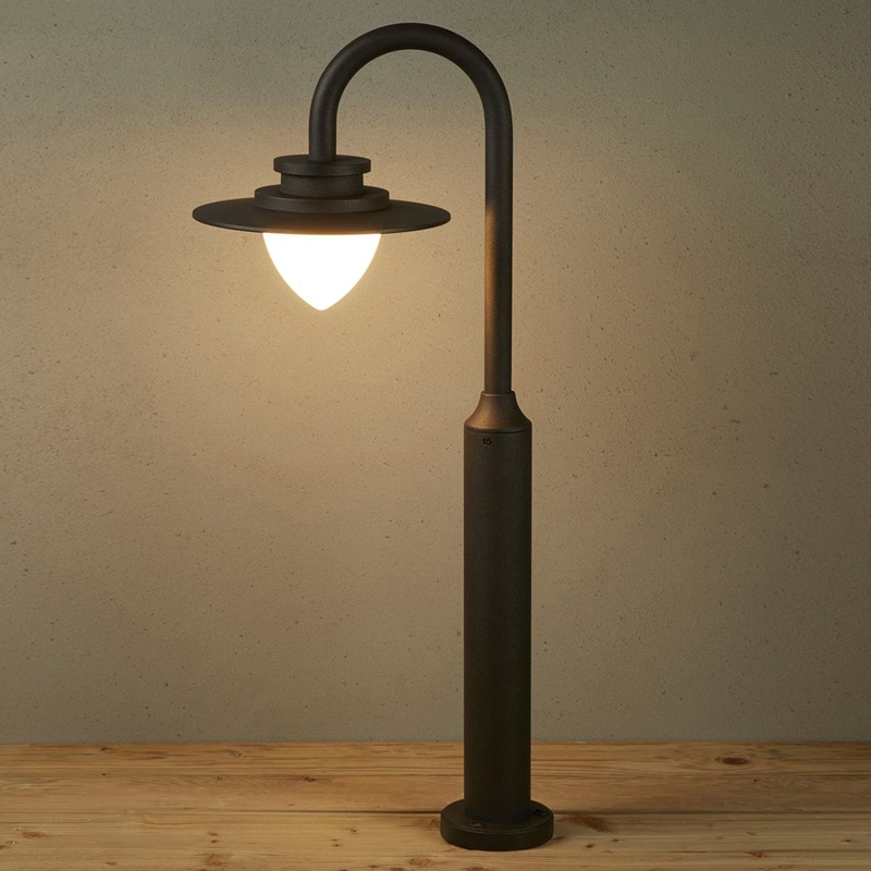 Searchlight Texas 795 LED Outdoor Bollard Light - Grey