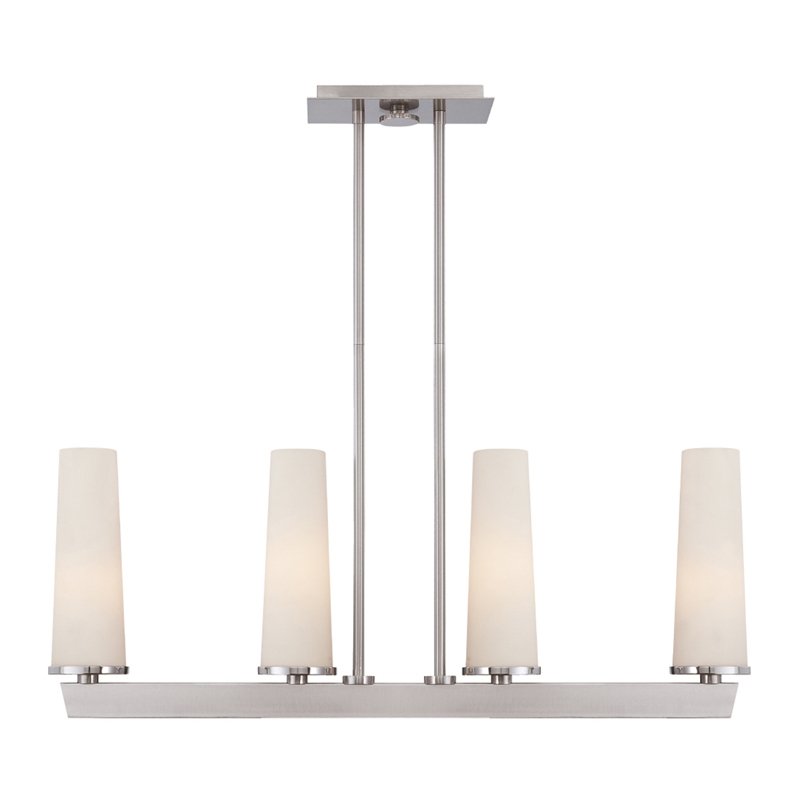 Quoizel Chelsea Loft 4 Light Bar Ceiling Pendant - Brushed Nickel